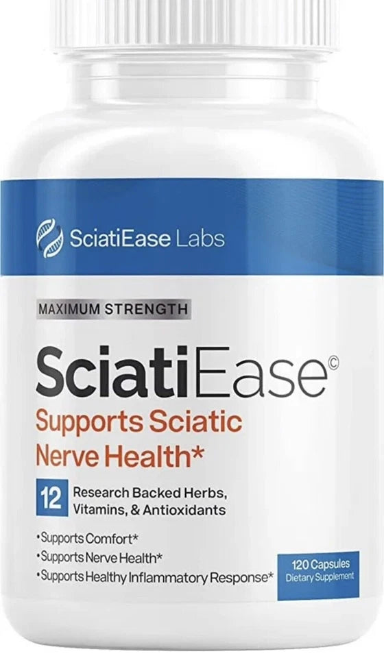 Alpha SciatiEase Sciatic Nerve Health Support Supplement – Daily Nerve Wellness Formula