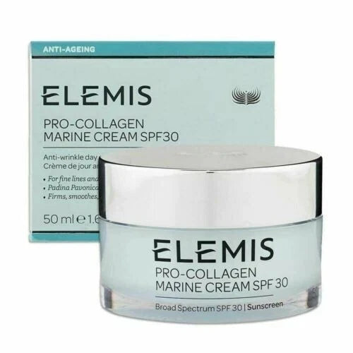 Elemis Pro-Collagen Marine Cream SPF 30 1.6 oz / 50ml Anti-Aging Moisturizer | New Sealed | Exp. 2027