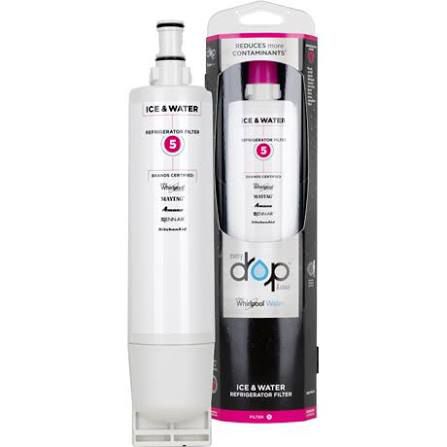 EveryDrop EDR5RXD1 Refrigerator Water Filter 5 | Genuine Whirlpool Ice & Water Filter Replacement