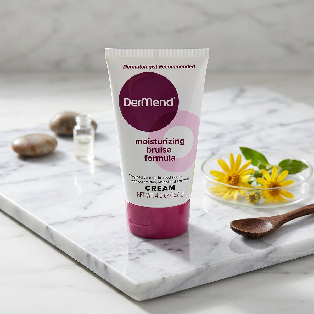 DerMend Moisturizing Bruise Formula Cream 4.5 oz | Dermatologist Recommended Skin Care Moisturizer