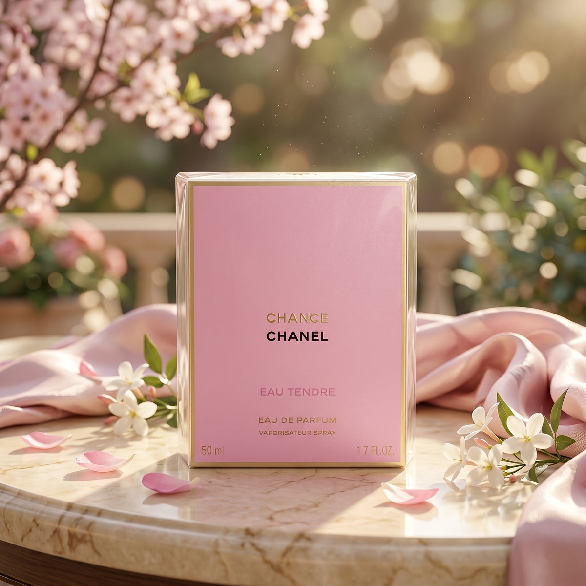Chanel Chance Eau Tendre Eau de Parfum Spray for Women 50ml / 1.7 oz | Floral Fruity Luxury Perfume NIB