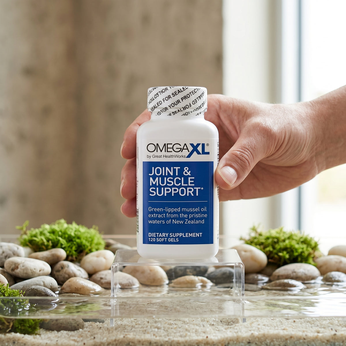 OmegaXL Official Website OmegaXL Omega-3 Joint Health Supplement – 120 Softgel Capsules