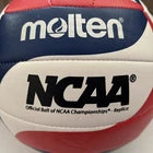 Molten NCAA Championship Volleyball Replica Ball MS5000 | Official Size Red, White & Blue Swirl Indoor Volleyball