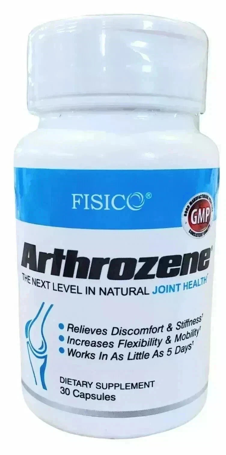 FISICO Arthrozene Natural Joint Health Supplement | Daily Joint Support | New | Free Shipping