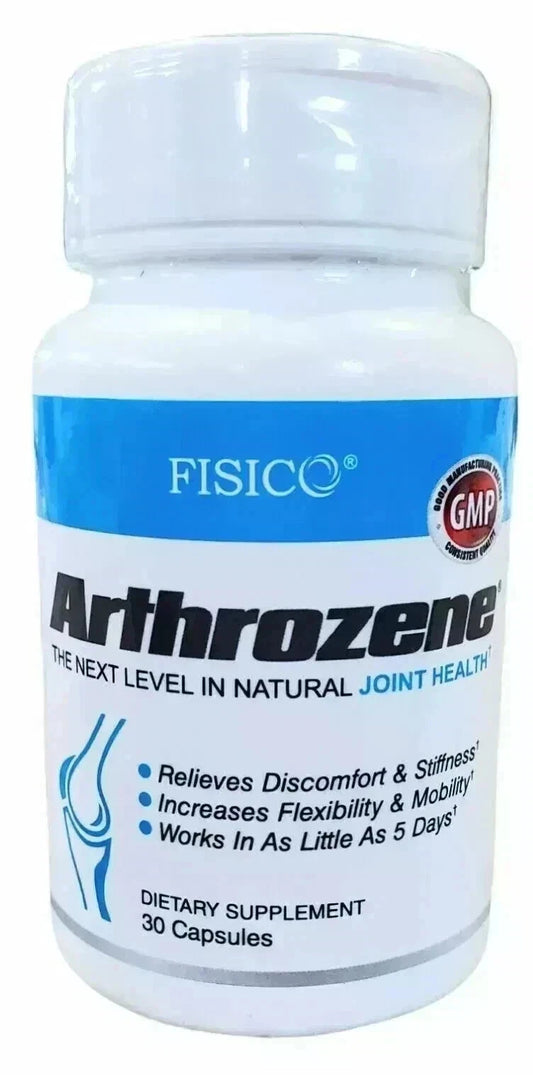 FISICO Arthrozene Natural Joint Health Supplement | Daily Joint Support | New | Free Shipping