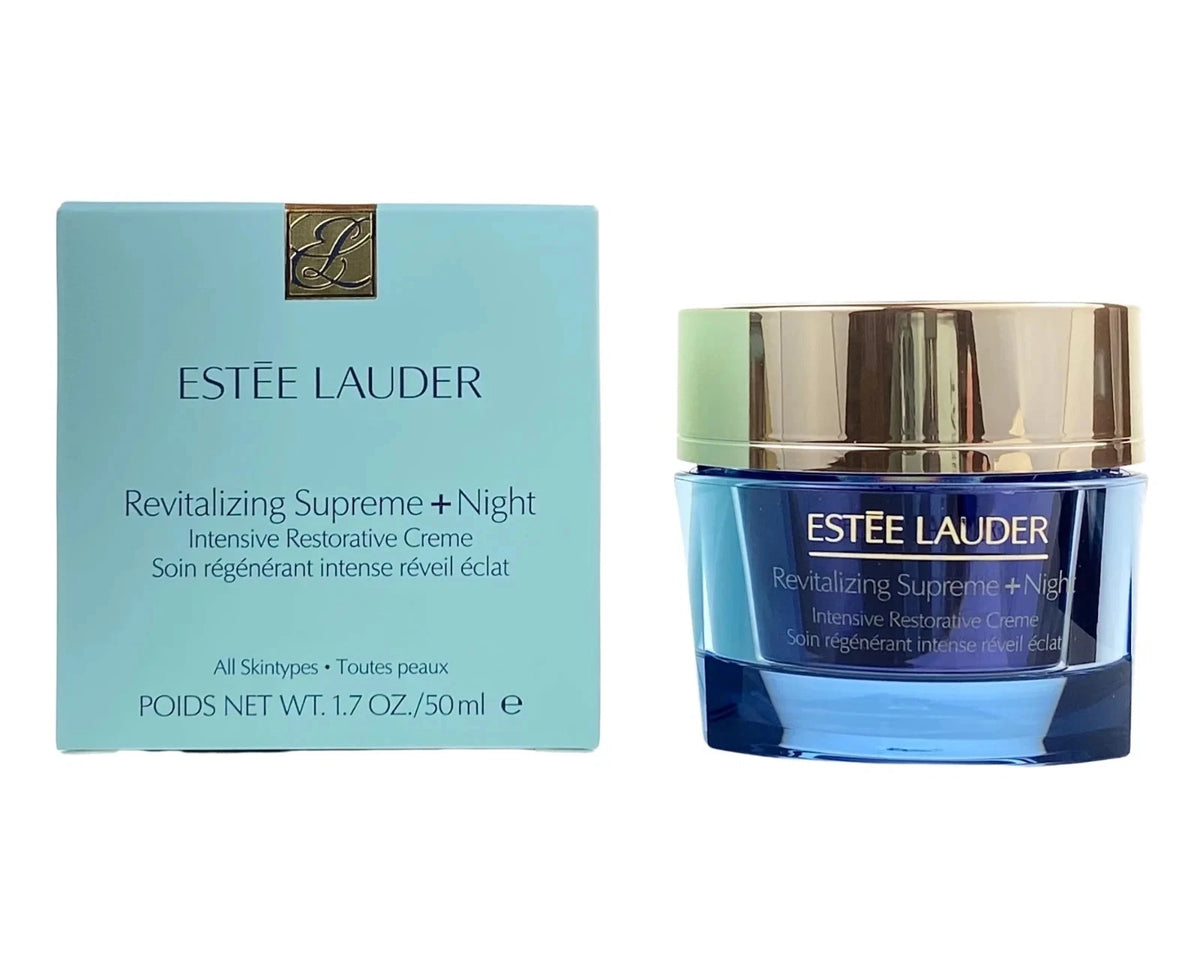 Estée Lauder Revitalizing Supreme+ Night Intensive Restorative Crème 1.7 oz / 50ml | Anti-Aging Overnight Face Moisturizer