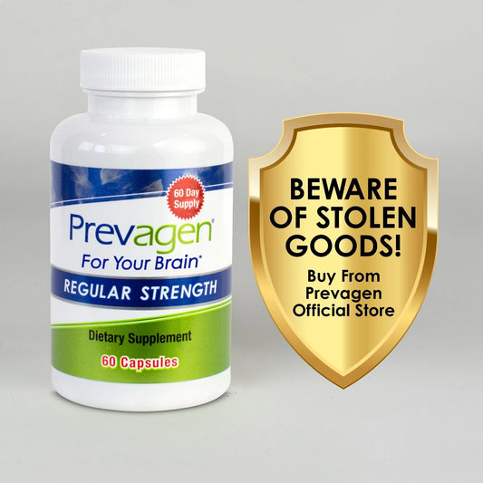 Prevagen Regular Strength 10mg Capsules 60 Count | Apoaequorin & Vitamin D Brain Health Supplement