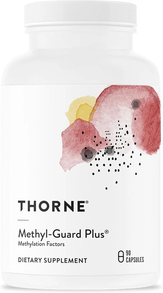 Thorne Methyl-Guard – 180 Capsules | Methylation Support with B6, B12, 5-MTHF & Betaine | Gluten, Dairy & Soy Free
