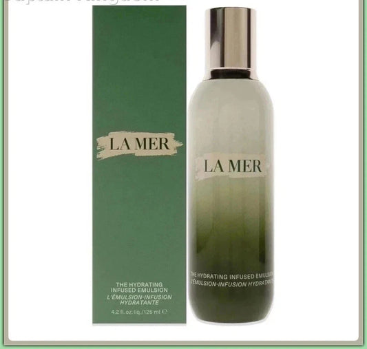 LA MER The Hydrating Infused Emulsion 4.2 fl oz / 125ml Lightweight Hydrating Face Moisturizer – New
