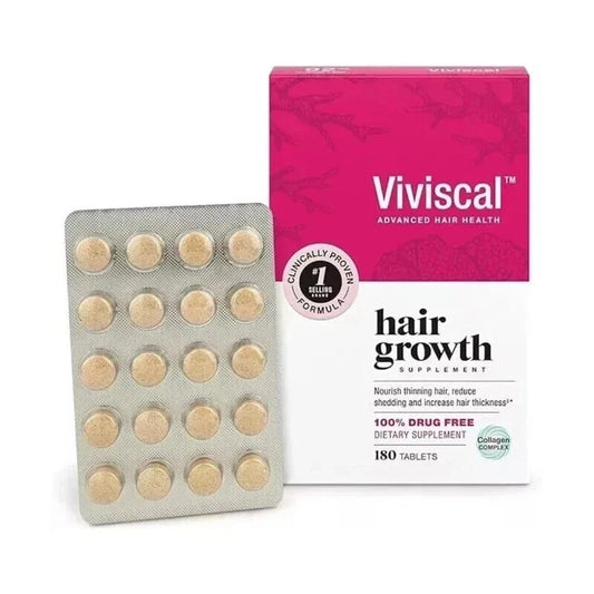 Viviscal Hair Growth Supplement for Women 180 Tablets | Healthy Hair Thickness & Strength Support