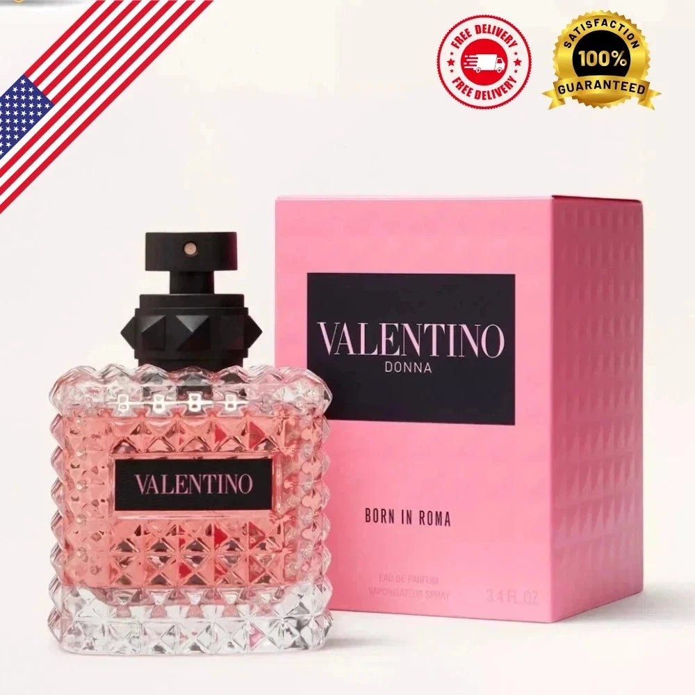 Valentino Donna Born in Roma Eau de Parfum for Women 3.4 oz / 100ml | Long-Lasting Luxury Designer Perfume