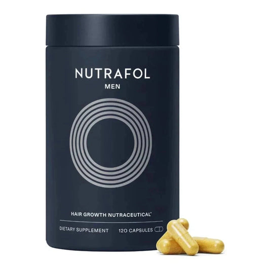 Nutrafol Men's Hair Growth Supplement – 120 Capsules | 1-Month Supply | Authentic