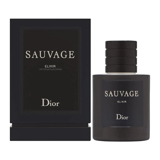 Dior Sauvage Elixir Parfum for Men 2 oz / 60ml Spray – Luxury Fragrance