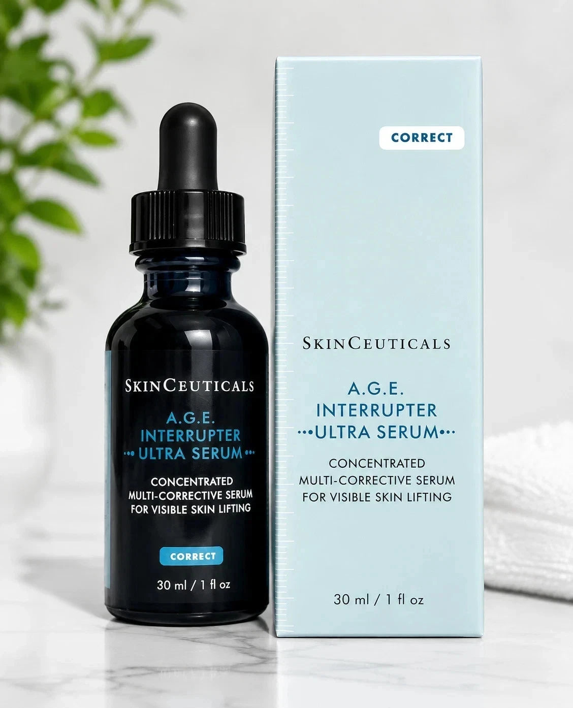 SkinCeuticals A.G.E. Interrupter Ultra Serum 1 oz | Anti-Aging Firming Serum | New & Sealed
