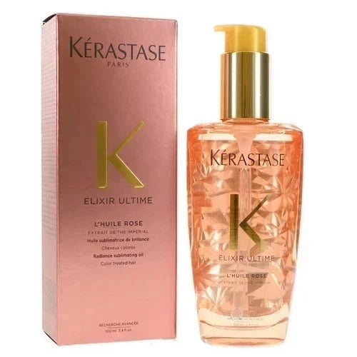 Kérastase Elixir Ultime L’Huile Rose Hair Oil 100ml / 3.4 oz – Shine & Nourishing Treatment