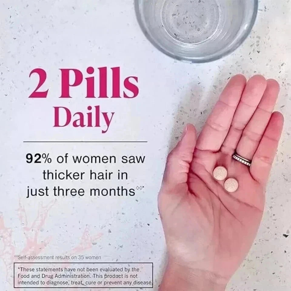 Viviscal Hair Growth Supplement for Women 180 Tablets | Healthy Hair Thickness & Strength Support