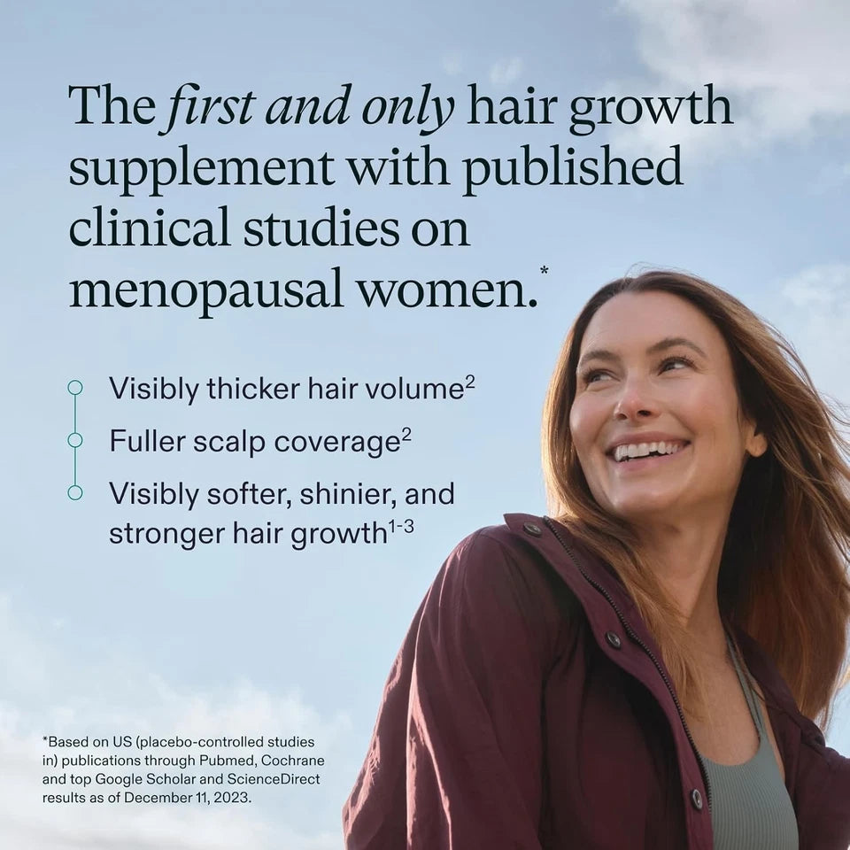 Nutrafol Women’s Balance Hair Growth Supplement 120 Capsules | Supports Thicker, Stronger & Healthier Hair