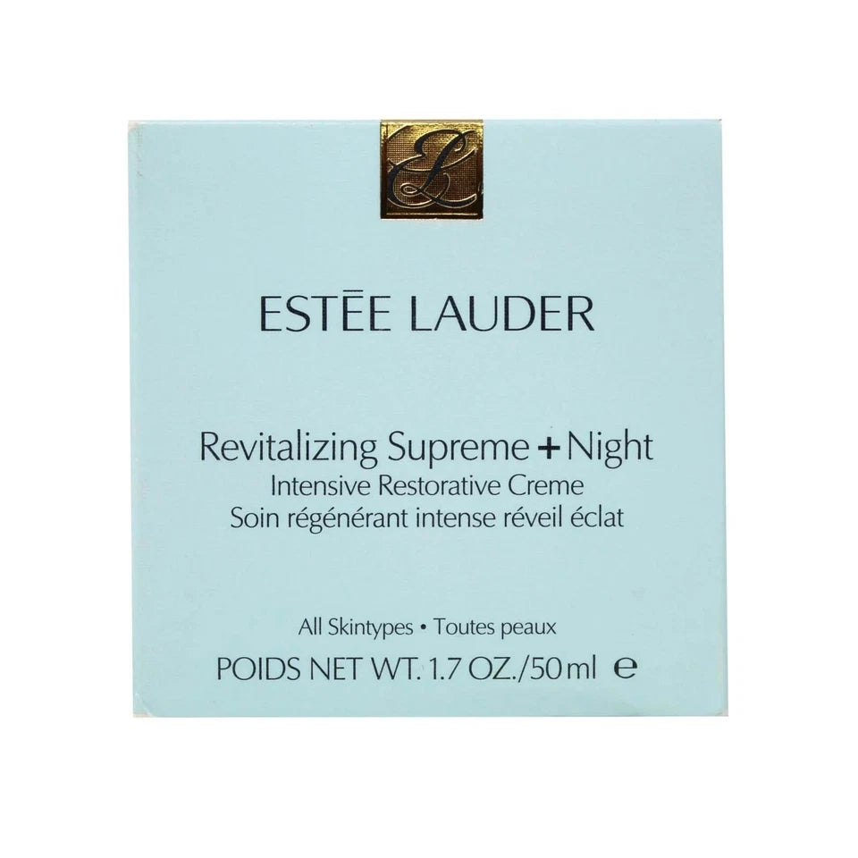 Estée Lauder Revitalizing Supreme+ Night Intensive Restorative Crème 1.7 oz / 50ml | Anti-Aging Overnight Face Moisturizer