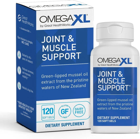 OmegaXL Official Website OmegaXL Omega-3 Joint Health Supplement – 120 Softgel Capsules
